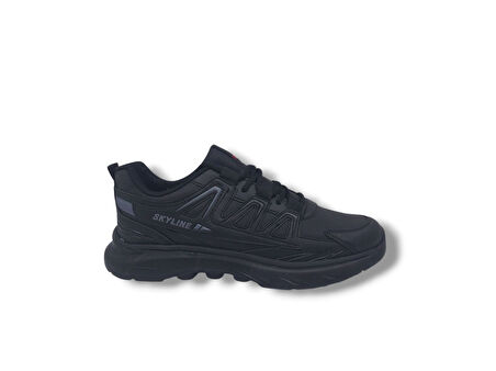 Large 4281 Erkek Siyah Günlük Numara Büyük Numara Spor Ayakkabı 45 46 47