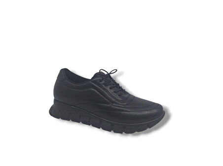 Zerhan 120 Kadın Siyah Çorap Model Komfort  Ayakkabı