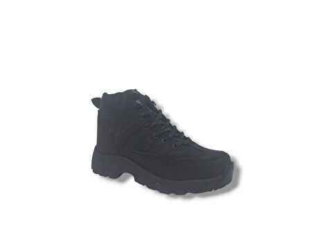 Scot 769 Erkek Çocuk Siyah Bağcıklı Fermuarlı Bot