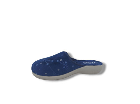 Tıglıo 400 Kadın Lacivert Kadife Kumaş EvTerlik