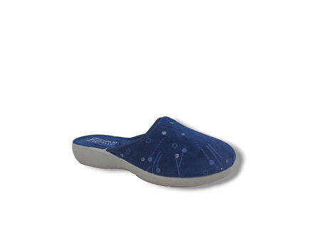 Tıglıo 400 Kadın Lacivert Kadife Kumaş EvTerlik