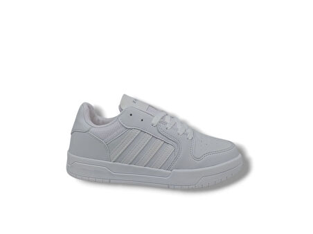 Lambırlent 2200 Unisex Beyaz Bağcıklı Spor Ayakkabı