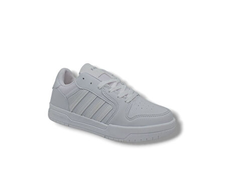 Lambırlent 2200 Unisex Beyaz Bağcıklı Spor Ayakkabı