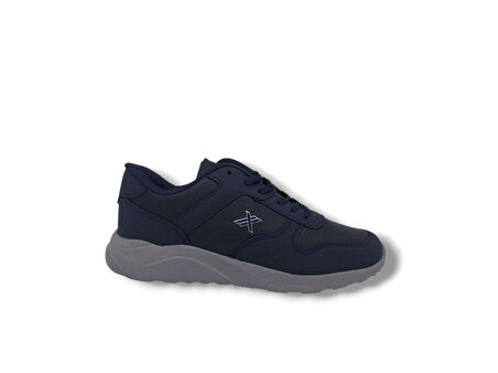 Lutton 4039 Unisex Lacivert Bağcıklı Koşu Ve Günlük Kullanım Spor Ayakkabı