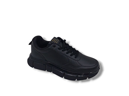 Best Of 2016 Erkek Siyah Kalın Taban Şık Casual Ayakkabı