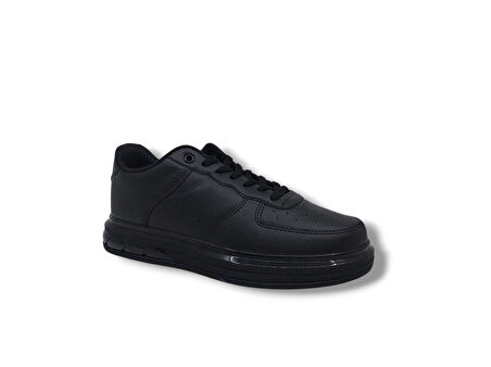 Best Of 2043 Erkek Siyah Kalın Taban Şık Casual Ayakkabı