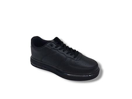 Best Of 2043 Erkek Siyah Kalın Taban Şık Casual Ayakkabı