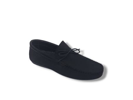 Modesa 188 Erkek Siyah Fiyonklu Nubuk Hakiki Deri Loafer Ayakkabı 39 Numara