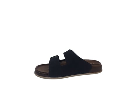 Witta 55201 Unisex Siyah Tokalı Günlük Kullanım Terlik