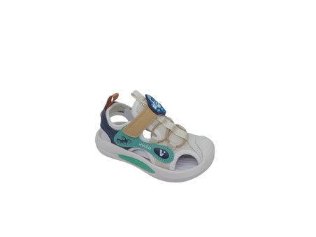 Vicco Rocket Işıklı Çocuk Bej Sandalet