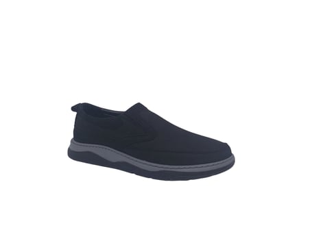 Modesa 251 Erkek Siyah Nubuk Deri Loafer Ayakkabı