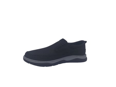 Modesa 251 Erkek Siyah Nubuk Deri Loafer Ayakkabı