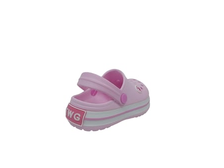 TWG 300 Çocuk Pembe Beyaz Sabo Terlik Sandalet