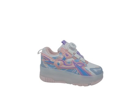 Free Balance 250 Çocuk Pudra Işıklı Patenli Tekerlekli Sneaker Spor