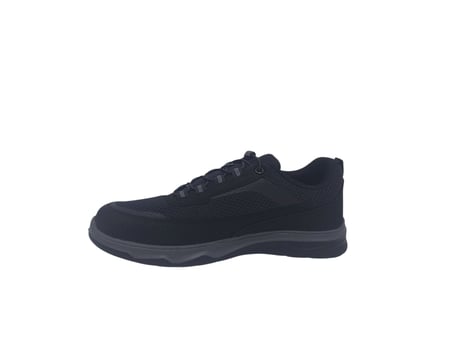 Bestof 2074 Erkek Siyah Çorap Model File Hafif Taban Loafer Spor Ayakkabı