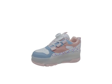 Alessio 9625 Kız Çocuk Pudra Işıklı Patenli Tekerlekli Sneaker Spor
