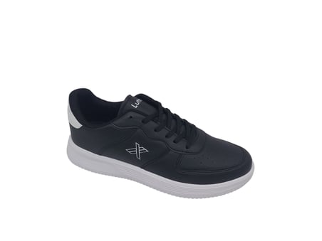 Lutton 4332 Unisex Siyah Bağcıklı Büyük Numara Spor Ayakkabı 45 46 47 48