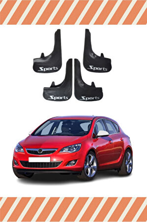 Opel Astra J tüm kasalar sports yazılı 4’lü tozluk çamurluk paçalık