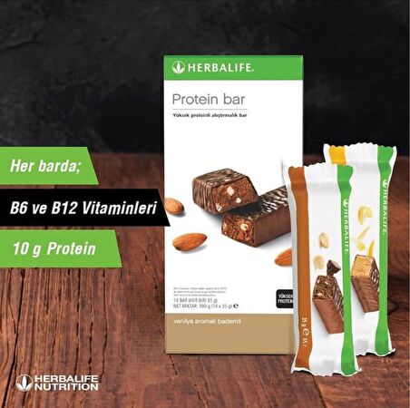 Herbalife Protein Bar Vanilya Aromalı Bademli