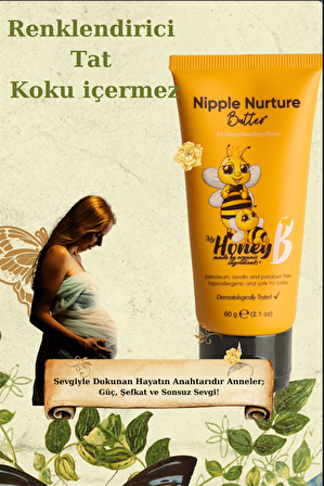 Nipple Nurture Butter Doğal Göğüs Ucu Kremi 60 Gr