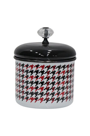 PR Home Forte Black Emaye Baharatlık Kavanoz Küçük Boy 10 cm
