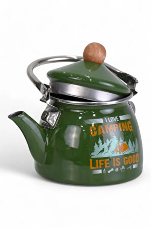 PR Home Camping Emaye Demlik Kettle Küçük 1.1 LT