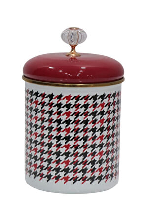 PR Home Forte Red Emaye Baharatlık Kavanoz Büyük Boy 14 cm
