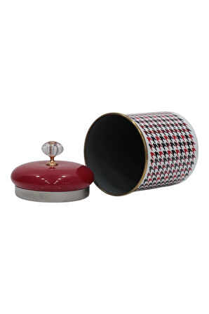 PR Home Forte Red Emaye Baharatlık Kavanoz Büyük Boy 14 cm