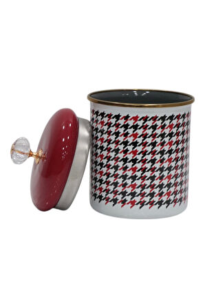 PR Home Forte Red Emaye Baharatlık Kavanoz Büyük Boy 14 cm