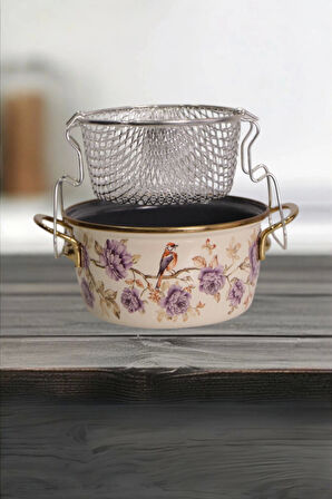 PR Home Fiorella Emaye Kızartma Tenceresi 20 cm