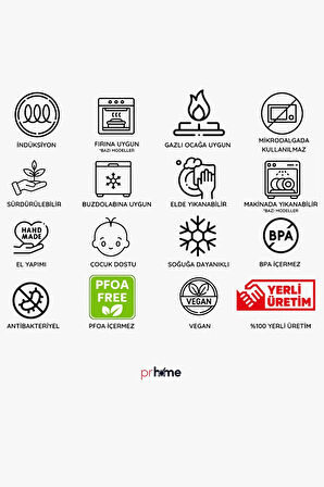 PR Home Fiorella Emaye Kızartma Tenceresi 18 cm