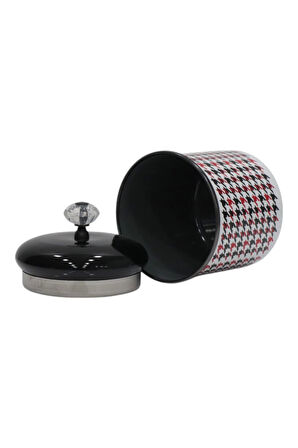 PR Home Forte Black Emaye Baharatlık Kavanoz Orta Boy 12 cm