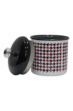 PR Home Forte Black Emaye Baharatlık Kavanoz Orta Boy 12 cm