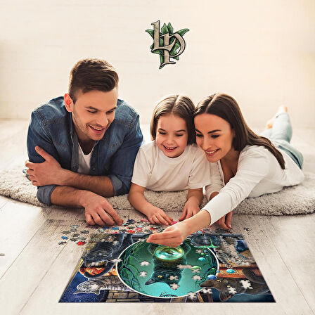 Prime 3D Sihirli Kediler 500 Parça Yetişkin Puzzle 10411