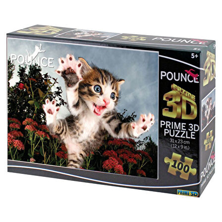 Prime 3D Kedi Pençesi Puzzle 100 Parça 10562