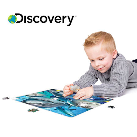 Prime 3D Discovery Köpek Balıkları Puzzle 100 Parça 10668