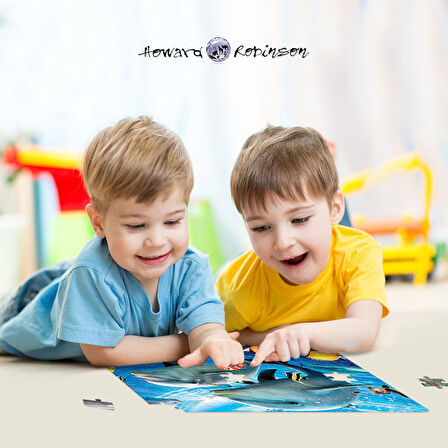 Prime 3D Dalga Altında Yunuslar 150 Parça Puzzle 10897