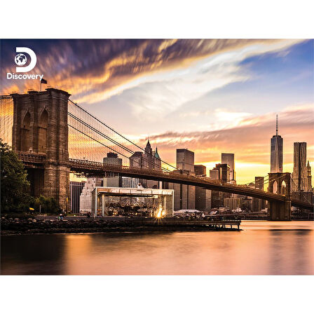 Prime 3D Discovery Brooklyn Köprüsü Yetişkin Puzzle 300 Parça 12090