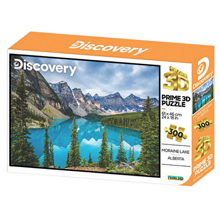 Prime 3D Discovery Moraine Gölü Yetişkin Puzzle 300 Parça 12168