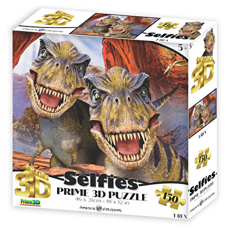 Prime 3D T-Rex Selfie 150 Parça Puzzle 20899