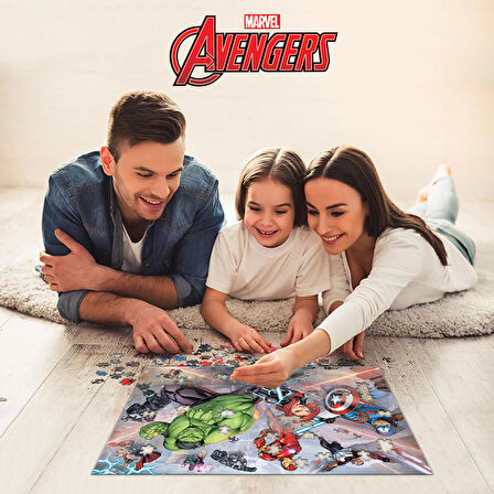 Prime 3D Avengers 500 Parça Yetişkin Puzzle 32602