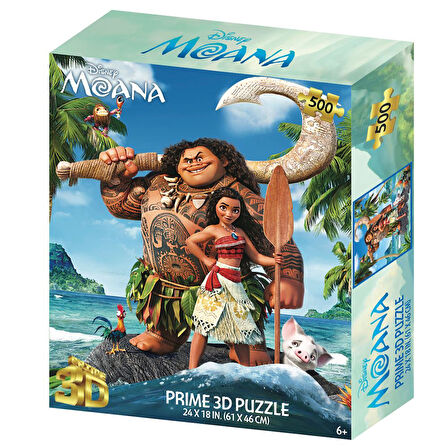Prime 3D Disney Moana Puzzle 500 Parça 32664