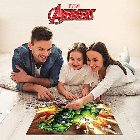 Prime 3D Avengers The Hulk 500 Parça Yetişkin Puzzle 32672