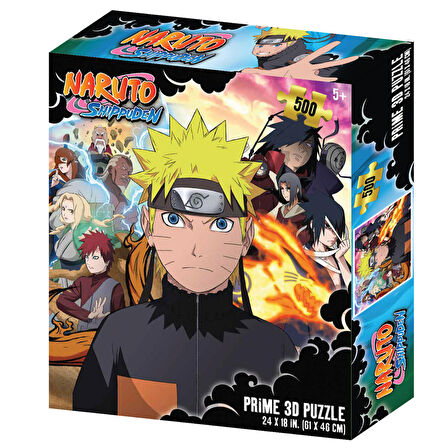 Prime 3D Naruto Shippuden 500 Parça Yetişkin Puzzle 32691