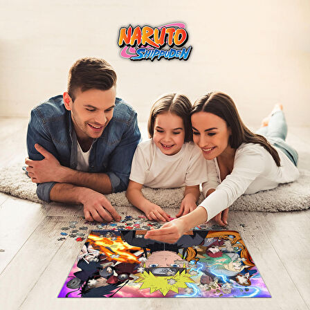 Prime 3D Naruto Shippuden 500 Parça Yetişkin Puzzle 32691