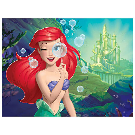 Prime 3D Disney Princess Deniz Kızı Ariel Puzzle 200 Parça 32822