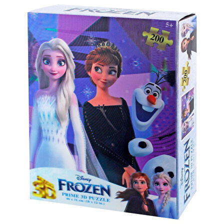 Prime 3D Disney Frozen Puzzle 200 Parça 33031