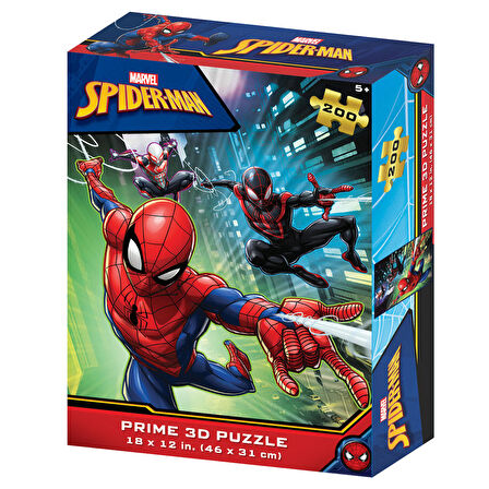 Prime 3D Spider-Man 200 Parça Puzzle 33034