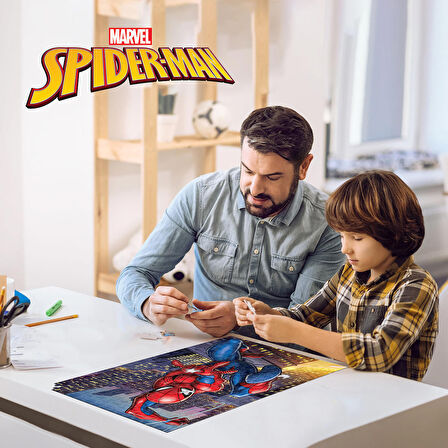 Prime 3D Spider-Man 300 Parça Puzzle 35586 - Metal Kutu