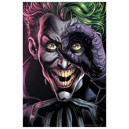 Prime 3D Batman Joker Figür ve 300 Parça Puzzle 35808